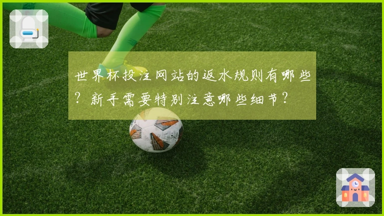 世界杯投注网站的返水规则有哪些？新手需要特别注意哪些细节？